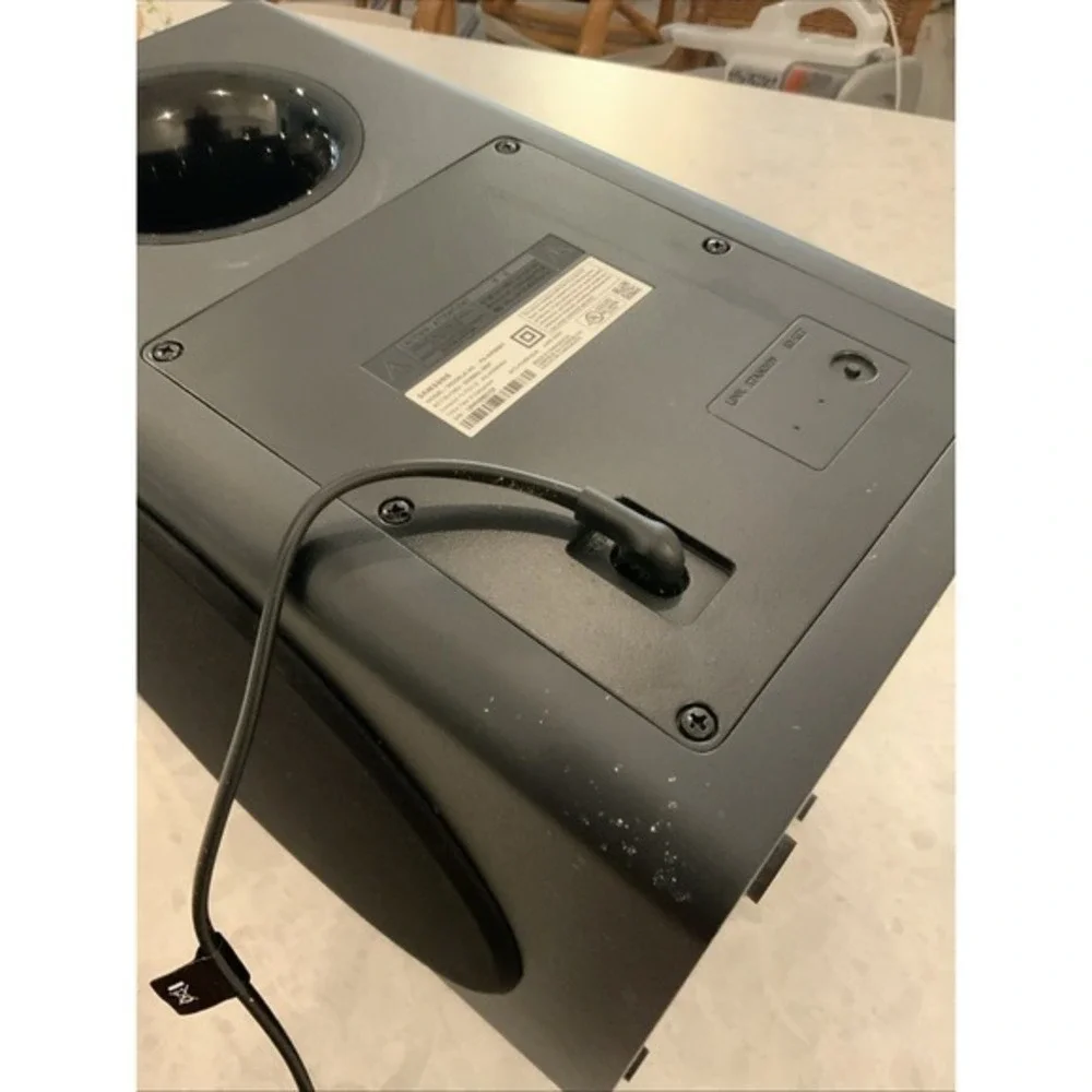 Samsung PS-WR65BB Wireless Subwoofer With Power Cord Tested Works